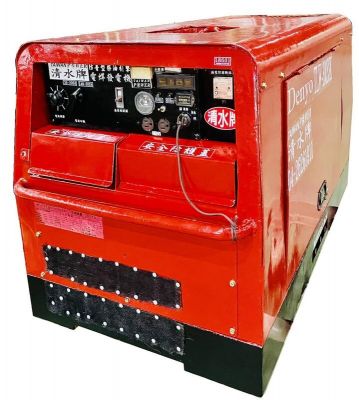 【TAIWAN POWER】清水牌 中古 300A 防音型電焊發電機(序號18601)  官方售價$158,000元
