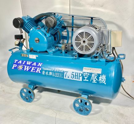 【TAIWAN POWER】清水牌 中古PUMA 7.5HP 空壓機 250L 序號24151 官方售價$23,800元