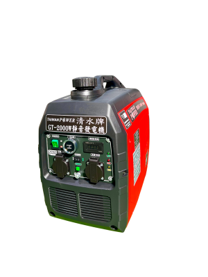 【TAIWAN POWER】清水牌GT-2000W 汽油靜音變頻發電機 官方售價$32,800元 (含計時(程)器)